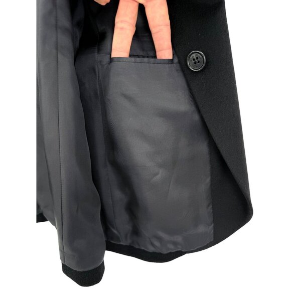 Brooks Brothers Loro Piana Black Italian Luxury Cashmere Blazer Jacket Workwear - Picture 14 of 16